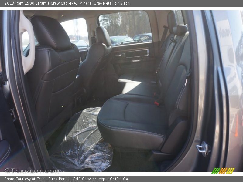 Mineral Gray Metallic / Black 2013 Ram 1500 Laramie Crew Cab 4x4