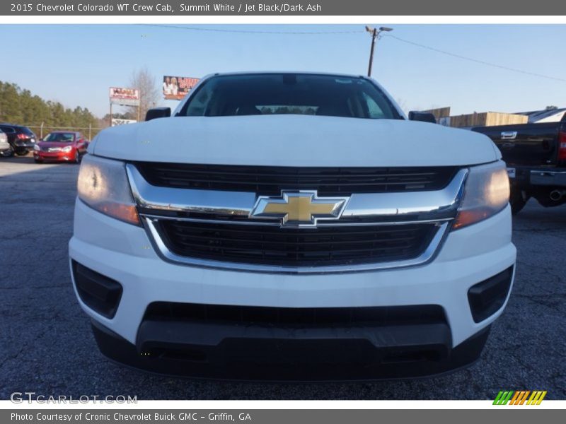 Summit White / Jet Black/Dark Ash 2015 Chevrolet Colorado WT Crew Cab