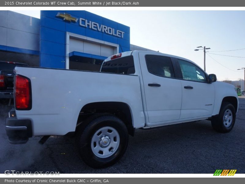 Summit White / Jet Black/Dark Ash 2015 Chevrolet Colorado WT Crew Cab