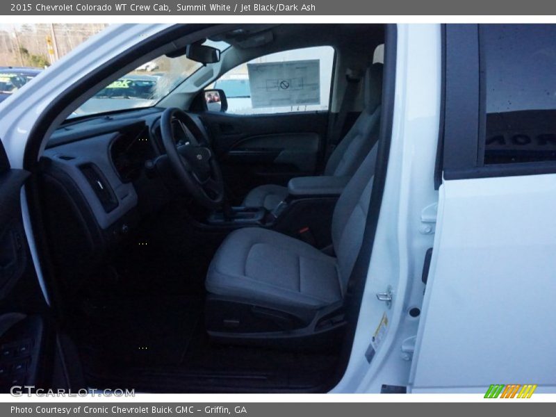 Summit White / Jet Black/Dark Ash 2015 Chevrolet Colorado WT Crew Cab