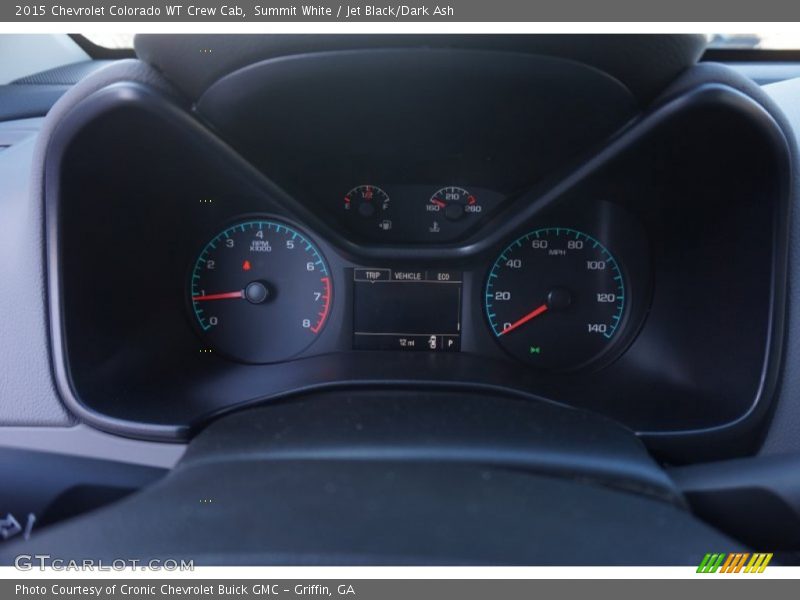 Summit White / Jet Black/Dark Ash 2015 Chevrolet Colorado WT Crew Cab