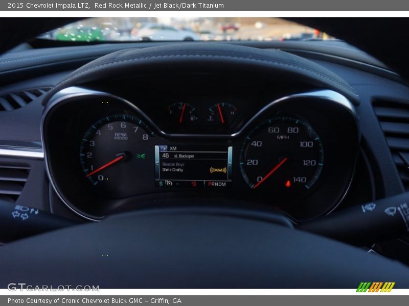 Red Rock Metallic / Jet Black/Dark Titanium 2015 Chevrolet Impala LTZ