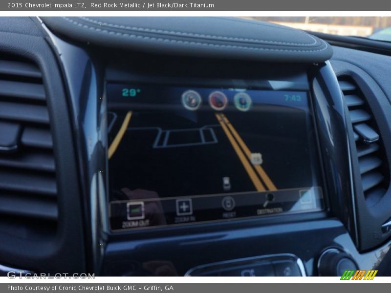 Red Rock Metallic / Jet Black/Dark Titanium 2015 Chevrolet Impala LTZ
