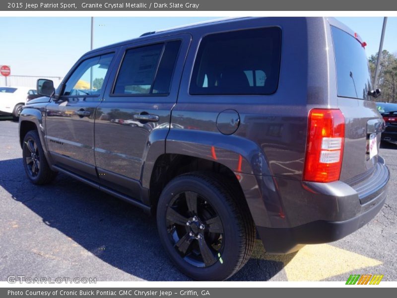 Granite Crystal Metallic / Dark Slate Gray 2015 Jeep Patriot Sport