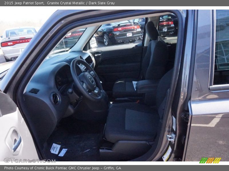 Granite Crystal Metallic / Dark Slate Gray 2015 Jeep Patriot Sport