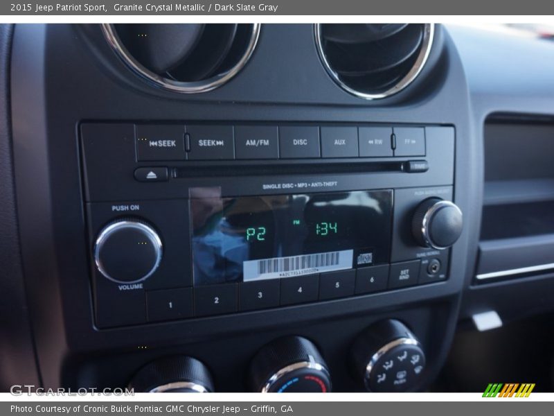 Granite Crystal Metallic / Dark Slate Gray 2015 Jeep Patriot Sport