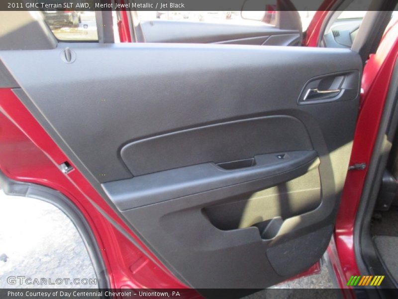 Merlot Jewel Metallic / Jet Black 2011 GMC Terrain SLT AWD