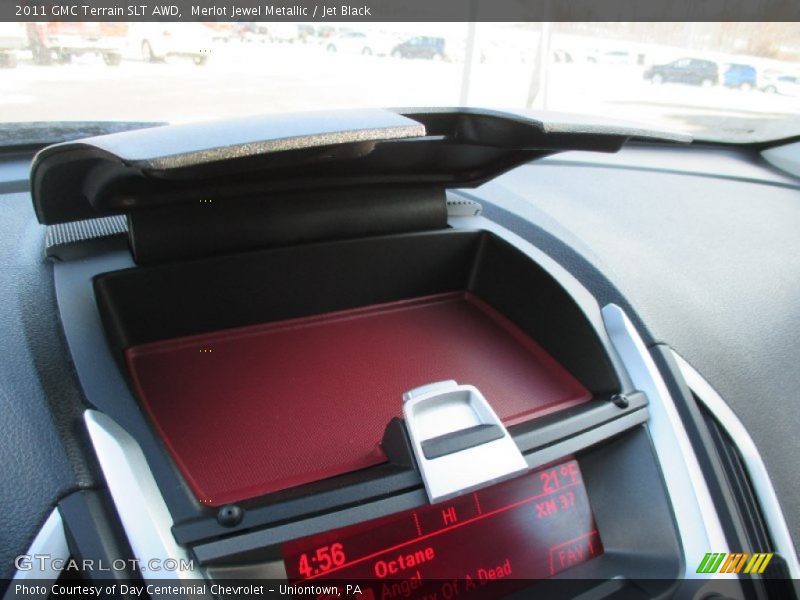 Merlot Jewel Metallic / Jet Black 2011 GMC Terrain SLT AWD