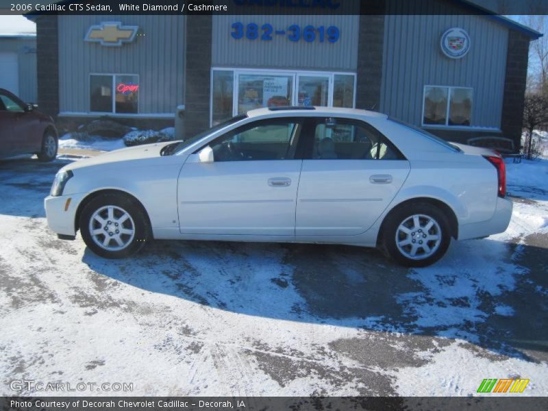 White Diamond / Cashmere 2006 Cadillac CTS Sedan