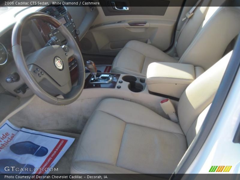 White Diamond / Cashmere 2006 Cadillac CTS Sedan