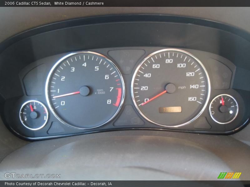 White Diamond / Cashmere 2006 Cadillac CTS Sedan