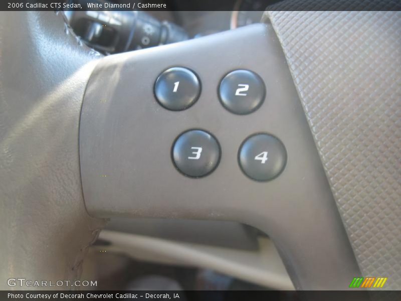 White Diamond / Cashmere 2006 Cadillac CTS Sedan