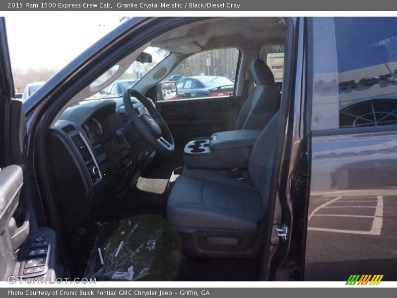 Granite Crystal Metallic / Black/Diesel Gray 2015 Ram 1500 Express Crew Cab