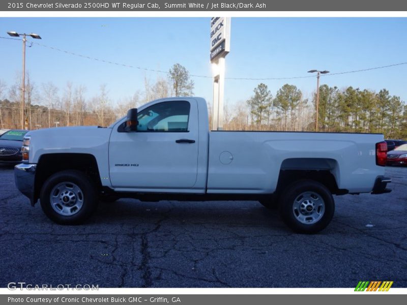 Summit White / Jet Black/Dark Ash 2015 Chevrolet Silverado 2500HD WT Regular Cab