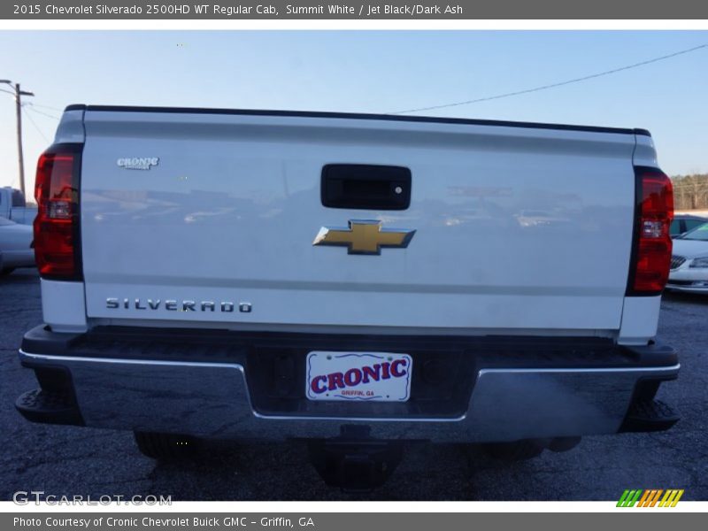 Summit White / Jet Black/Dark Ash 2015 Chevrolet Silverado 2500HD WT Regular Cab