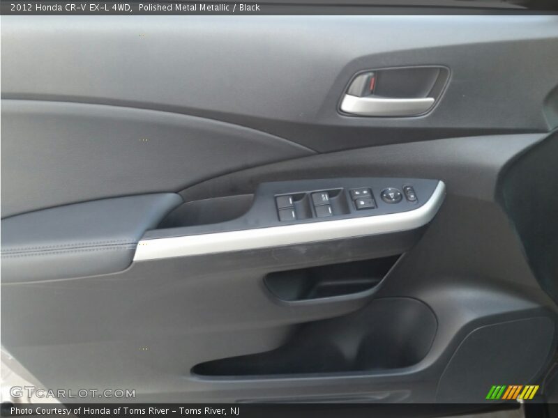 Polished Metal Metallic / Black 2012 Honda CR-V EX-L 4WD