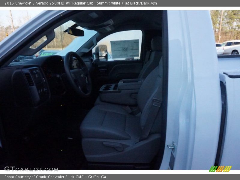 Summit White / Jet Black/Dark Ash 2015 Chevrolet Silverado 2500HD WT Regular Cab