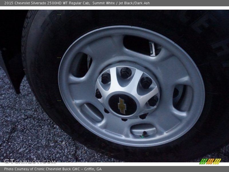 Summit White / Jet Black/Dark Ash 2015 Chevrolet Silverado 2500HD WT Regular Cab