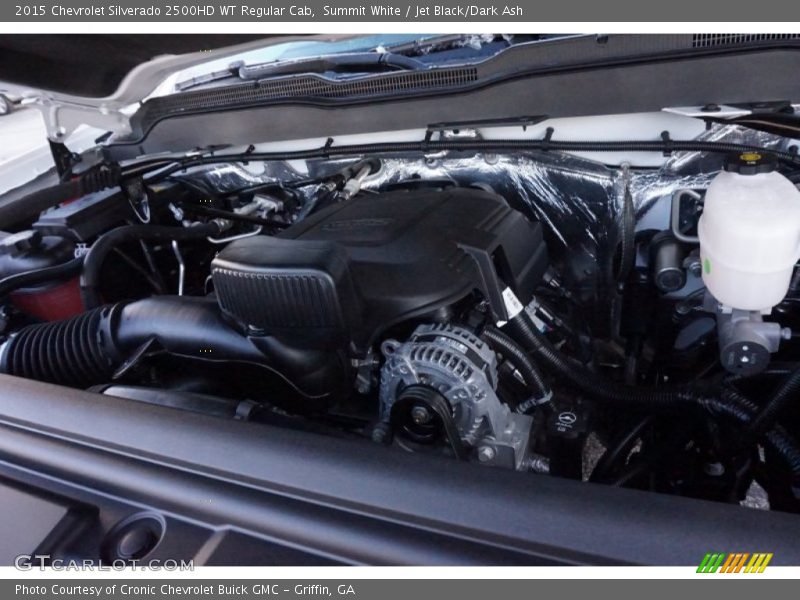 Summit White / Jet Black/Dark Ash 2015 Chevrolet Silverado 2500HD WT Regular Cab