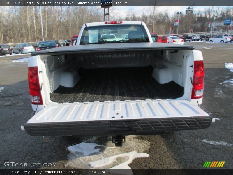 Summit White / Dark Titanium 2011 GMC Sierra 1500 Regular Cab 4x4