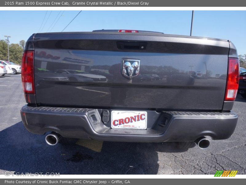 Granite Crystal Metallic / Black/Diesel Gray 2015 Ram 1500 Express Crew Cab
