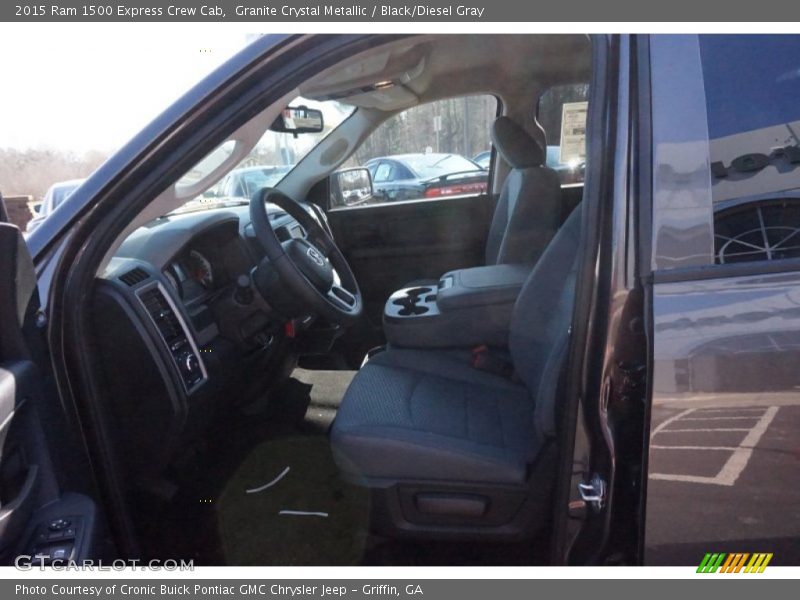 Granite Crystal Metallic / Black/Diesel Gray 2015 Ram 1500 Express Crew Cab