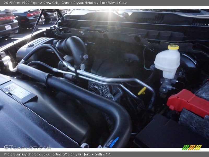 Granite Crystal Metallic / Black/Diesel Gray 2015 Ram 1500 Express Crew Cab