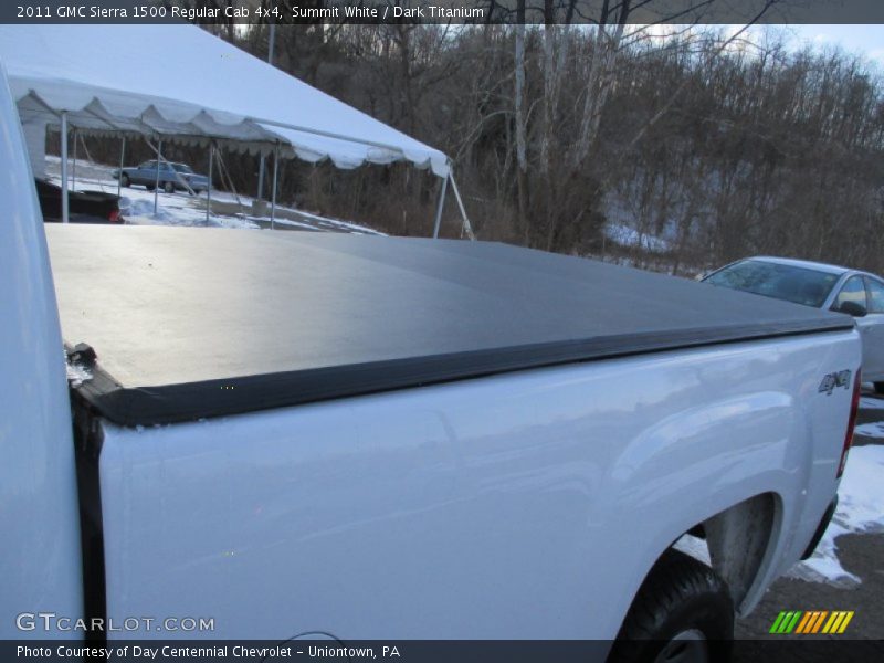Summit White / Dark Titanium 2011 GMC Sierra 1500 Regular Cab 4x4