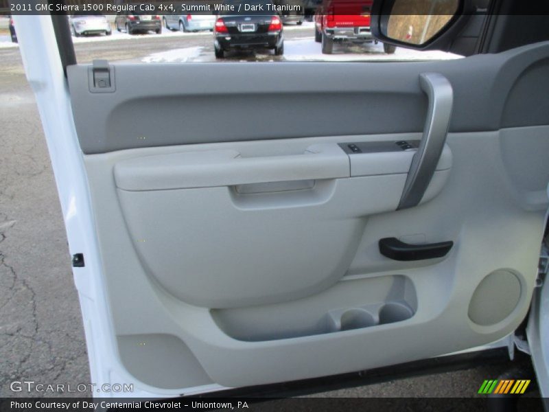 Summit White / Dark Titanium 2011 GMC Sierra 1500 Regular Cab 4x4