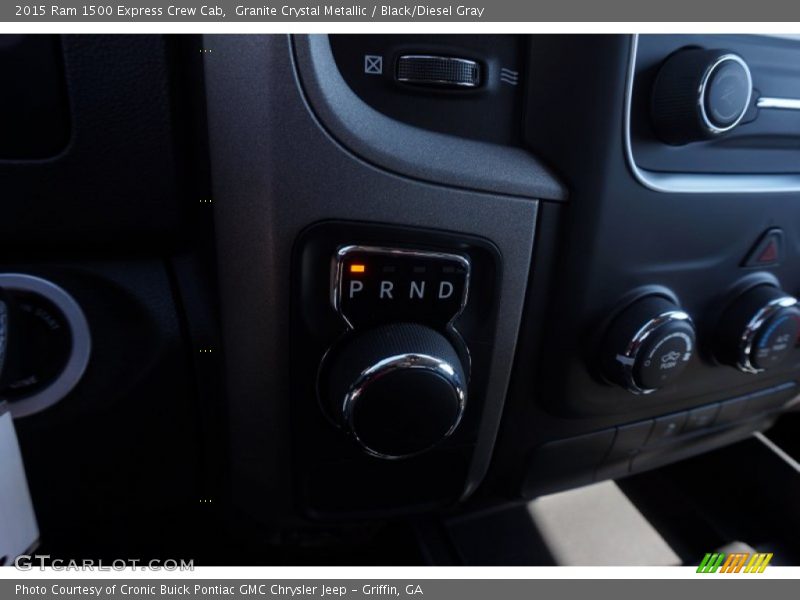 Granite Crystal Metallic / Black/Diesel Gray 2015 Ram 1500 Express Crew Cab