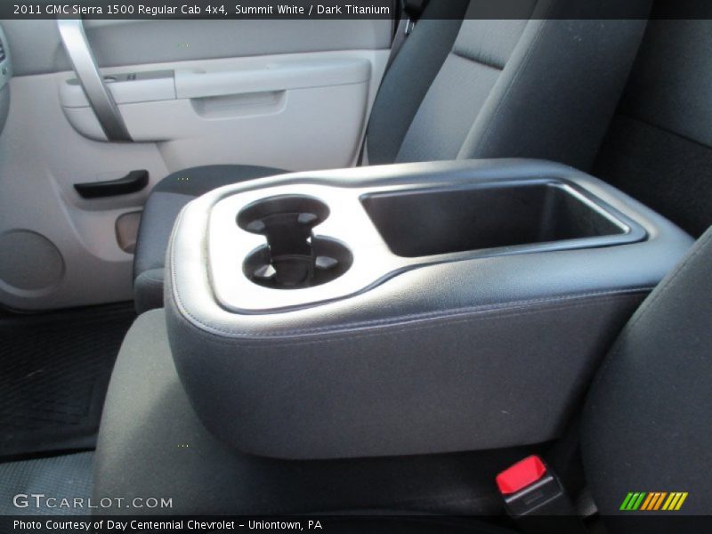 Summit White / Dark Titanium 2011 GMC Sierra 1500 Regular Cab 4x4