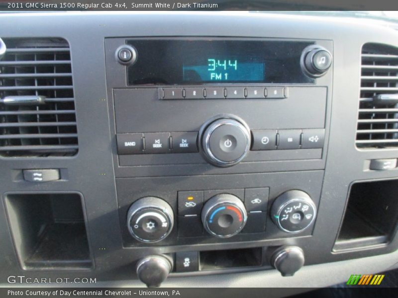 Summit White / Dark Titanium 2011 GMC Sierra 1500 Regular Cab 4x4