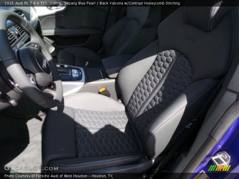 Front Seat of 2015 RS 7 4.0 TFSI quattro