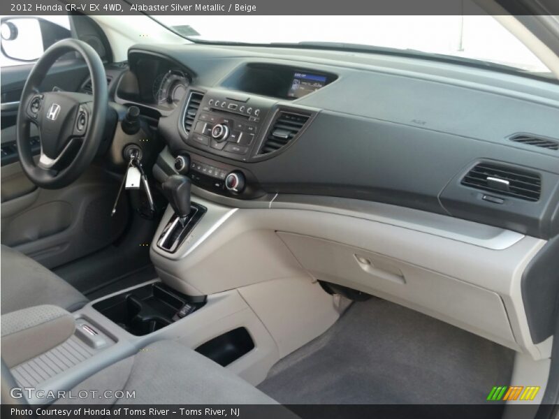  2012 CR-V EX 4WD Beige Interior