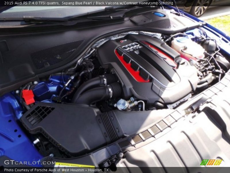 2015 RS 7 4.0 TFSI quattro Engine - 4.0 Liter TSFI Turbocharged DOHC 32-Valve VVT V8