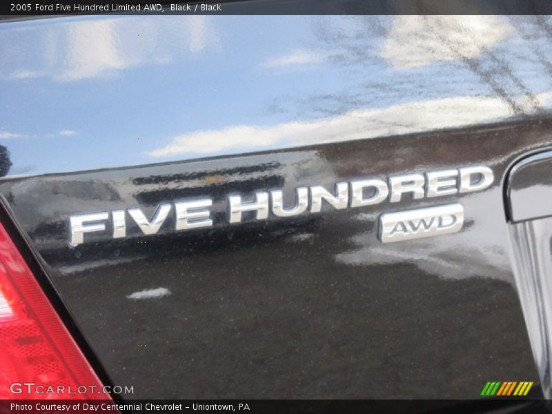 Black / Black 2005 Ford Five Hundred Limited AWD