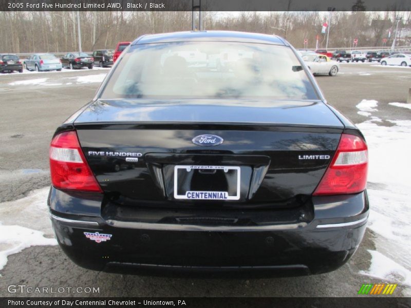 Black / Black 2005 Ford Five Hundred Limited AWD