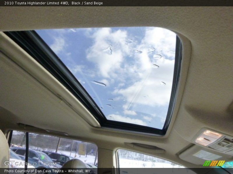 Black / Sand Beige 2010 Toyota Highlander Limited 4WD
