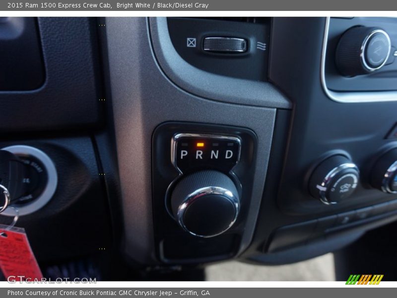 Bright White / Black/Diesel Gray 2015 Ram 1500 Express Crew Cab