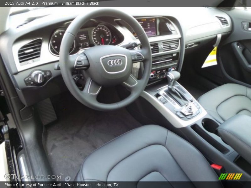 Brilliant Black / Black 2015 Audi A4 2.0T Premium