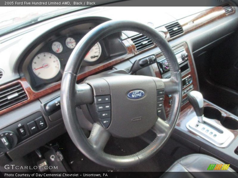Black / Black 2005 Ford Five Hundred Limited AWD