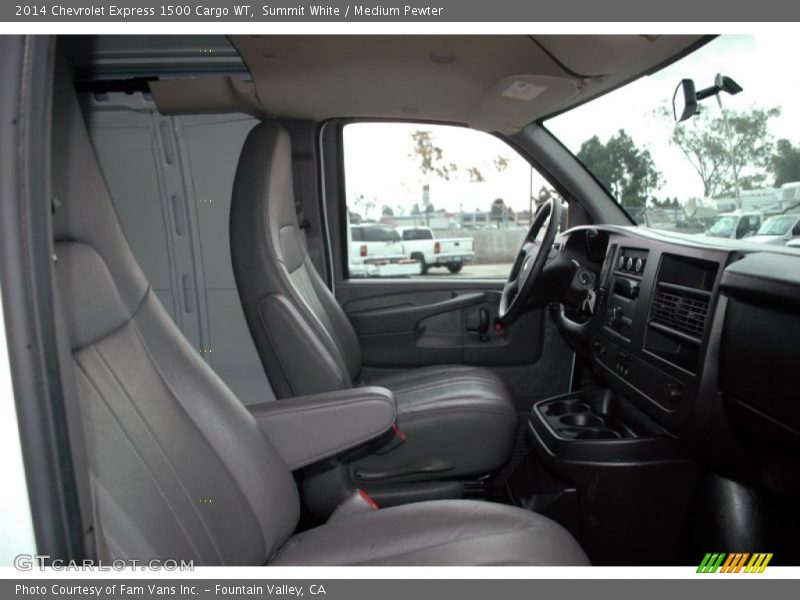  2014 Express 1500 Cargo WT Medium Pewter Interior