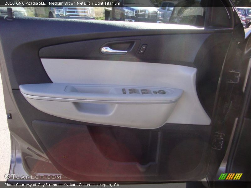 Medium Brown Metallic / Light Titanium 2010 GMC Acadia SLE