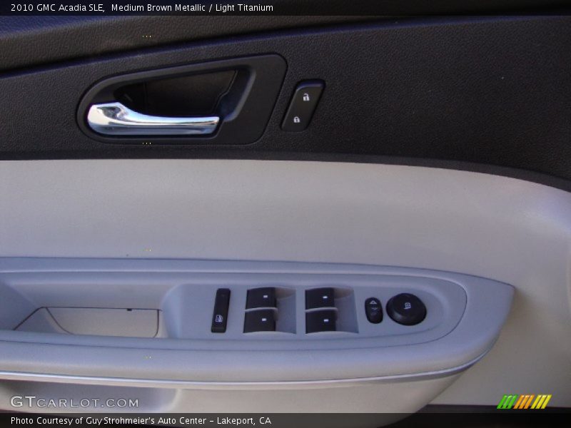 Medium Brown Metallic / Light Titanium 2010 GMC Acadia SLE
