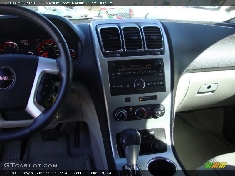 Medium Brown Metallic / Light Titanium 2010 GMC Acadia SLE