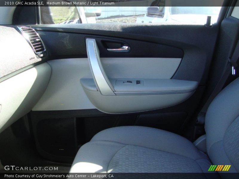 Medium Brown Metallic / Light Titanium 2010 GMC Acadia SLE