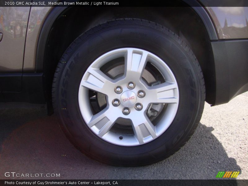 Medium Brown Metallic / Light Titanium 2010 GMC Acadia SLE