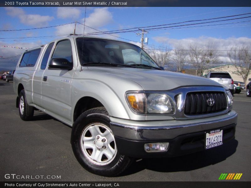 Lunar Mist Silver Metallic / Charcoal 2003 Toyota Tacoma Xtracab