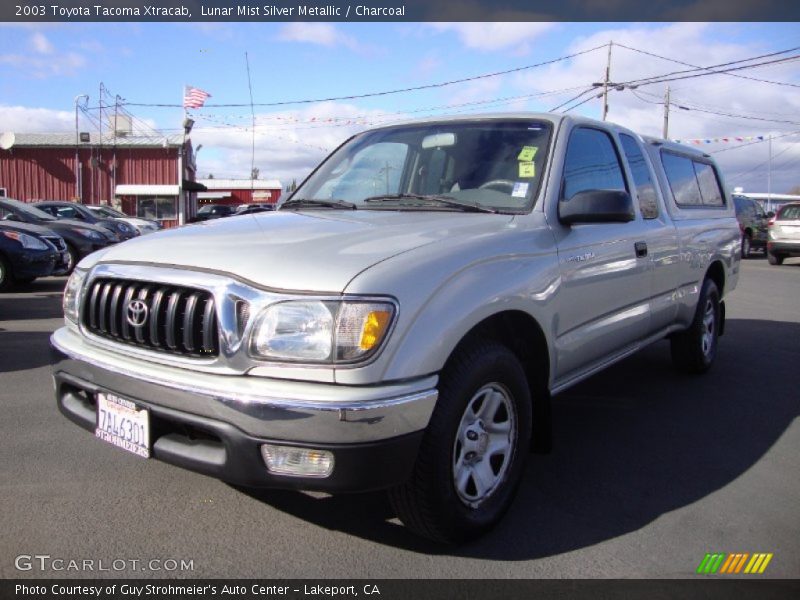 Lunar Mist Silver Metallic / Charcoal 2003 Toyota Tacoma Xtracab