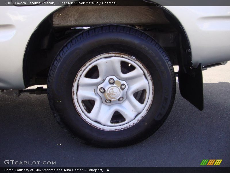 Lunar Mist Silver Metallic / Charcoal 2003 Toyota Tacoma Xtracab